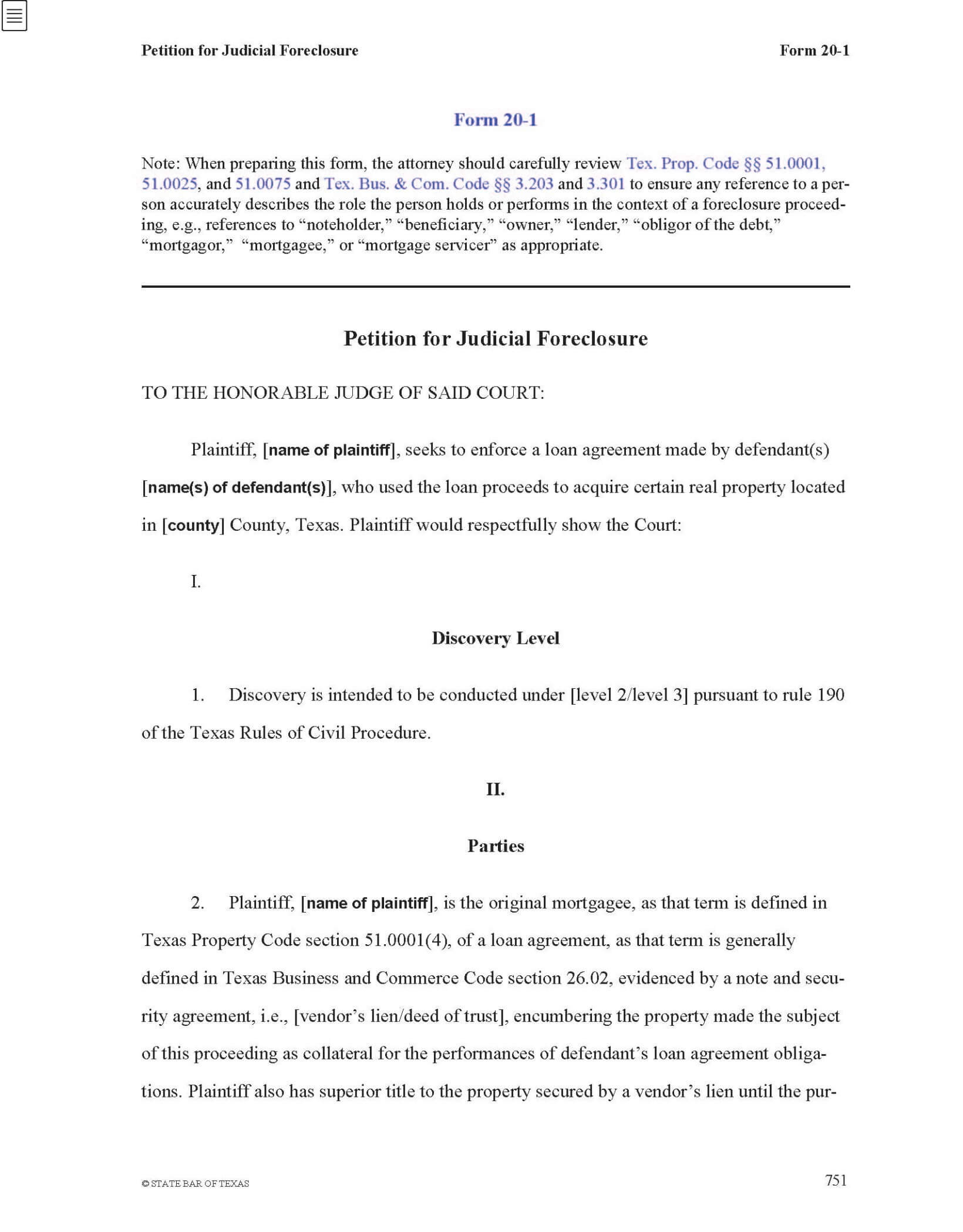 Texas Foreclosure Manual, 2023 ed., Print + Digital Texas Bar Practice