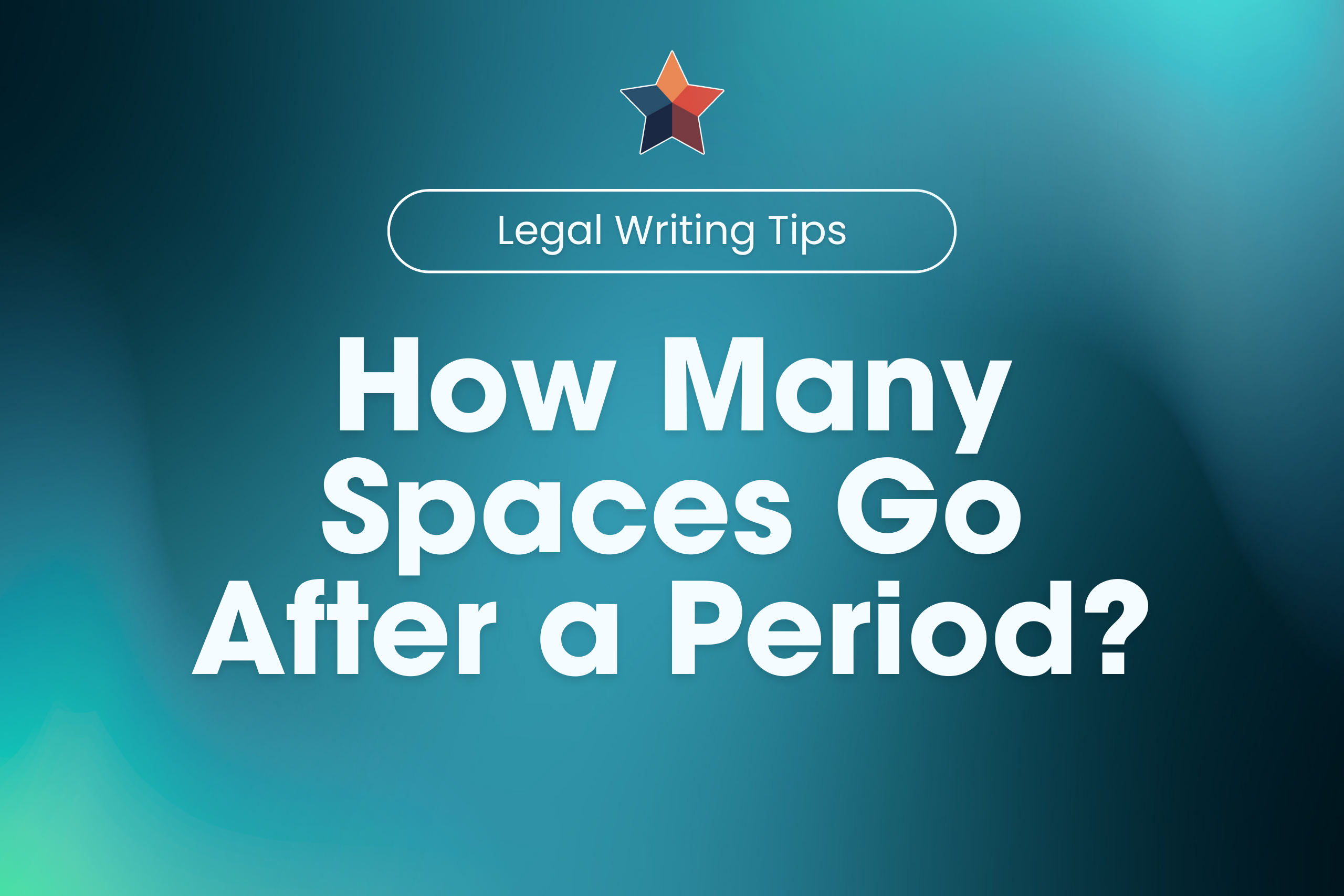 How Many Spaces Go After a Period?