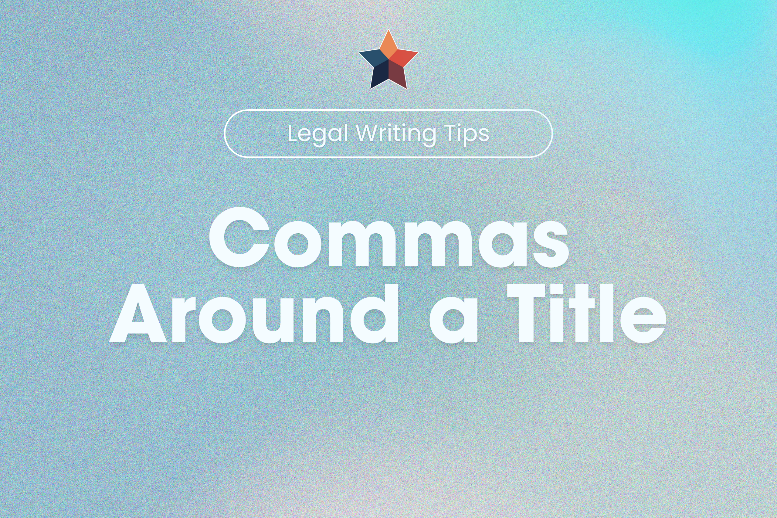 Should I Put Commas Around a Title?