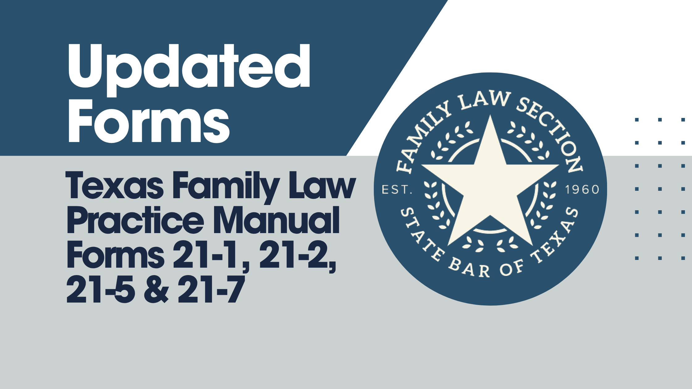 Updated Forms: Family Law Practice Manual [Word Doc & PDF Downloads]