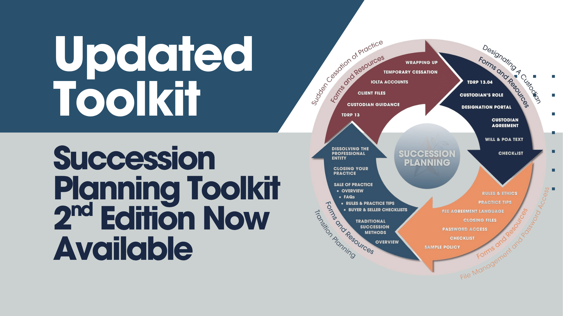 New Edition of the Succession Planning Toolkit Now Available