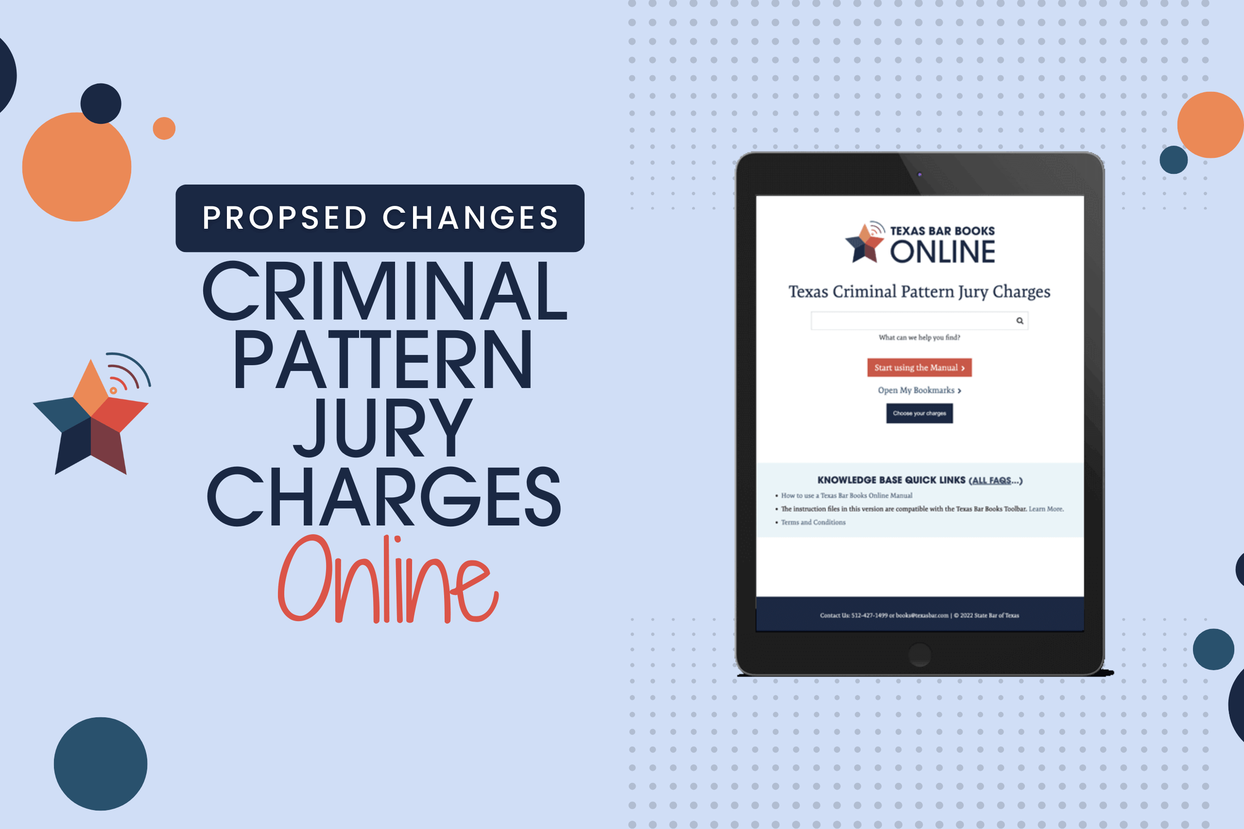 Proposed Changes: Texas Criminal Pattern Jury Charges