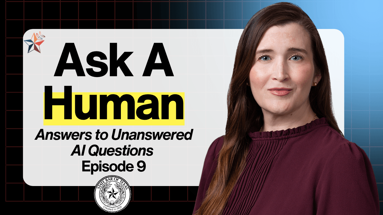 Ask a Human: Answers to Unanswered AI Questions, Episode 9 [VIDEO]